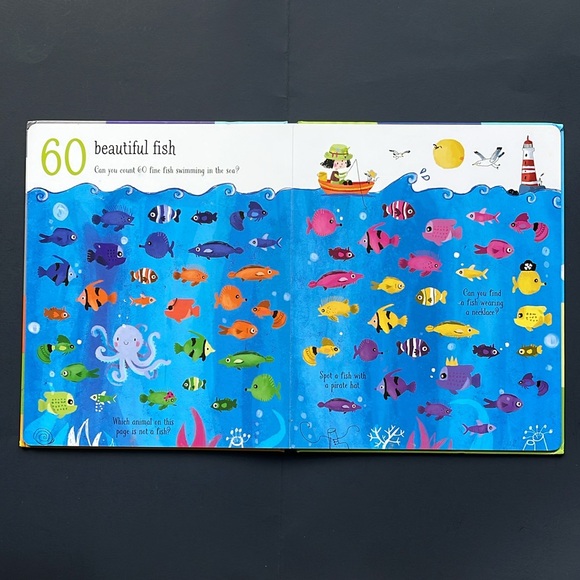 Hardback Usborne Count to 100 book - Picture 8 of 8